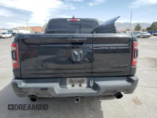 2020 Ram 1500 Limited with VIN 1C6SRFHT7LN382736, listed as a Copart auction lot 47608955 with 100,041 mi miles and Salvage Title. Bid and sale history available at carsss.com. Image 6.