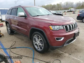 2020 Jeep Grand Cherokee Limited with VIN 1C4RJFBG7LC241736, listed as a Copart auction lot 52993735 with 71,836 mi miles and Salvage title. Bid and sale history available at DreamBid. Image 4.