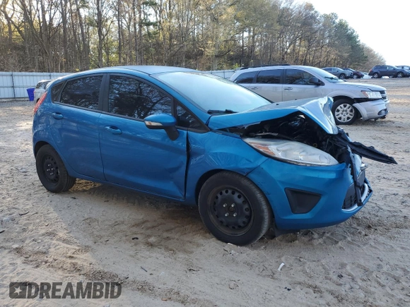 2013 Ford Fiesta SE with VIN 3FADP4EJ1DM174240, listed as a Copart auction lot 50500335 with 163,738 mi miles and Salvage Title. Bid and sale history available at carsss.com. Image 4.