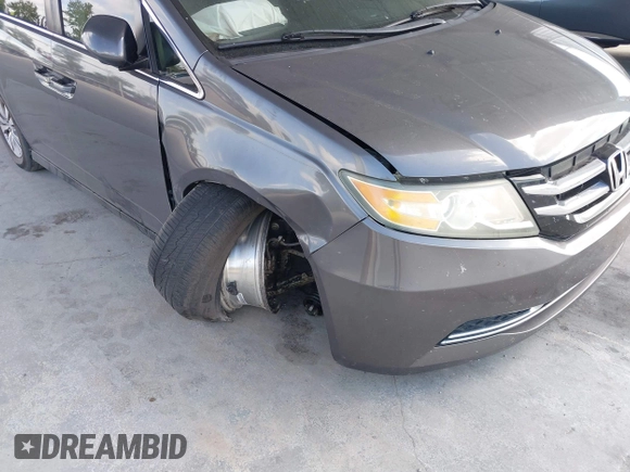 2016 Honda Odyssey EX-L with VIN 5FNRL5H69GB043574, listed as a IAAI auction lot 42166972 with 116,240 mi miles and . Bid and sale history available at DreamBid. Image 6.
