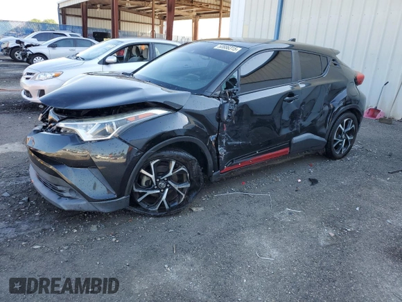 2018 Toyota C-HR XLE with VIN NMTKHMBX2JR036224, listed as a Copart auction lot 50886315 with 178,989 mi miles and Salvage Title. Bid and sale history available at carsss.com. Image 1.