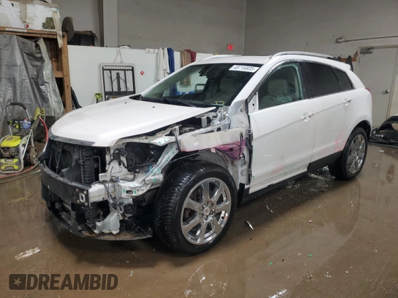 2010 Cadillac SRX Premium Collection with VIN 3GYFNFEY5AS581805, listed as a Copart auction lot 48716805 with 102,877 mi miles and Salvage title. Bid and sale history available at DreamBid. Image 1.