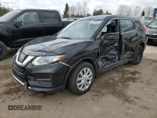 2017 Nissan Rogue S with VIN 5N1AT2MT3HC854529, listed as a Copart auction lot 51653595 with 152,026 mi miles and Salvage Title. Bid and sale history available at carsss.com. Image 1.