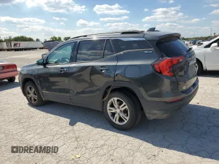 2018 GMC Terrain SLE z VIN 3GKALTEV6JL355491, wystawiony jako Copart lot #72639404 z przebiegiem 158 642 mil mil oraz Szkody całkowita. Historia ofert i sprzedaży dostępna na DreamBid. Obrazek 2.