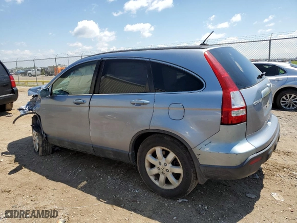 2007 Honda CR-V EX-L with VIN 5J6RE487X7L006392, listed as a Copart auction lot 70710854 with 147,244 mi miles and Salvage Title. Bid and sale history available at carsss.com. Image 2.