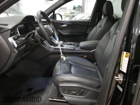 2022 Audi Q7 Komfort with VIN WA1BXBF75ND011820, listed as a Copart auction lot 87925905 with 49,206 mi miles and Salvage Title. Bid and sale history available at carsss.com. Image 7.
