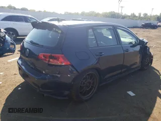 2017 Volkswagen Golf GTI Autobahn with VIN 3VW547AU9HM076925, listed as a Copart auction lot 69679594 with 99,653 mi miles and Salvage Title. Bid and sale history available at carsss.com. Image 3.