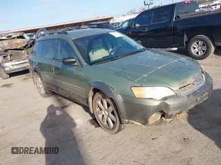 2006 Subaru Legacy Outback z VIN 4S4BP61C767333310, wystawiony jako IAAI lot #41776556 z przebiegiem 185 168 mil mil oraz . Historia ofert i sprzedaży dostępna na DreamBid. Obrazek 1.