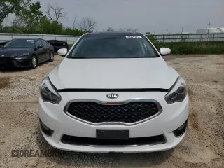 2014 Kia Cadenza Premium z VIN KNALN4D71E5121043, wystawiony jako Copart lot #59667395 z przebiegiem 244 797 mil mil oraz Czysty tytuł • Clean title. Historia ofert i sprzedaży dostępna na DreamBid. Obrazek 5.