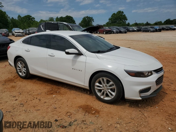 2017 Chevrolet Malibu LT with VIN 1G1ZE5ST7HF149813, listed as a Copart auction lot 52809425 with 130,793 mi miles and Salvage Title. Bid and sale history available at DreamBid. Image 4.