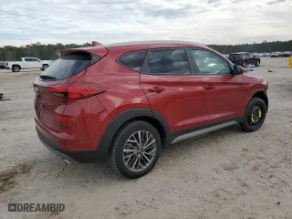 2021 Hyundai Tucson Sport with VIN KM8J3CAL7MU384097, listed as a Copart auction lot 41876835 with 46,002 mi miles and Salvage Title. Bid and sale history available at carsss.com. Image 3.