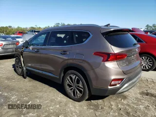 2020 Hyundai Santa Fe Limited with VIN 5NMS53AA9LH213441, listed as a Copart auction lot 72866132 with 40,302 mi miles. Bid and sale history available at carsss.com. Image 2.