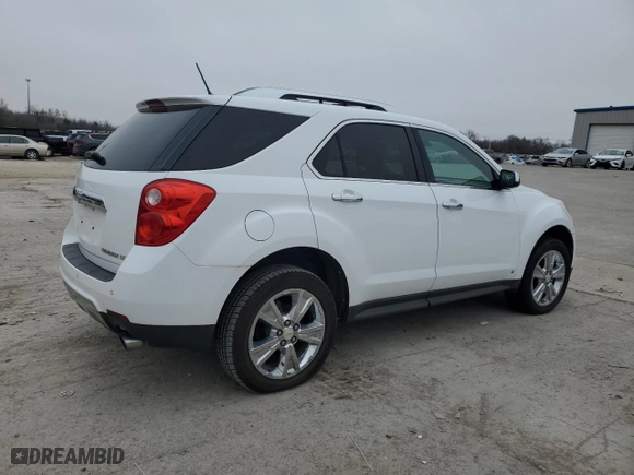 2010 Chevrolet Equinox LTZ with VIN 2CNFLFEY5A6208124, listed as a Copart auction lot 44129195 with 93,477 mi miles and Clean Title. Bid and sale history available at carsss.com. Image 3.