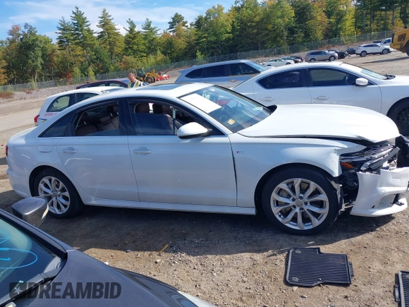 2017 Audi A6 Premium Plus with VIN WAUG8AFC6HN074016, listed as a IAAI auction lot 40417161 with 126,388 mi miles. Bid and sale history available at carsss.com. Image 14.