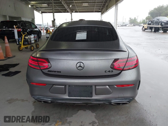 2017 Mercedes-Benz C 43 AMG with VIN WDDWJ6EB0HF451593, listed as a IAAI auction lot 42244643 with 65,745 mi miles and . Bid and sale history available at DreamBid. Image 16.