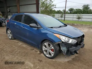 2015 Hyundai Elantra GT with VIN KMHD35LH8FU249294, listed as a Copart auction lot 70248314 with 133,342 mi miles and Salvage Title. Bid and sale history available at carsss.com. Image 4.