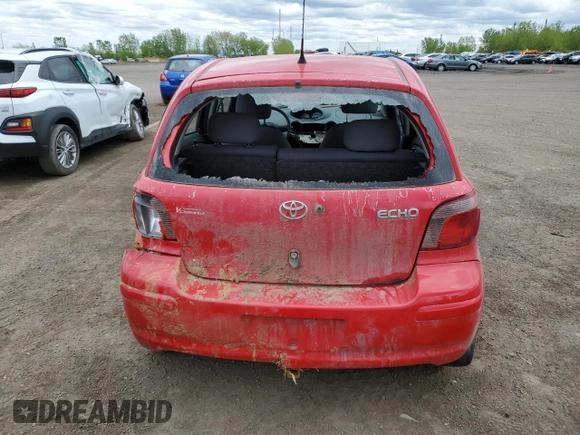 2005 Toyota ECHO z VIN JTDKT123X50066785, wystawiony jako Copart lot #54313805 z przebiegiem 207 600 mil mil oraz Szkoda całkowita • Salvage title. Historia ofert i sprzedaży dostępna na DreamBid. Obrazek 6.