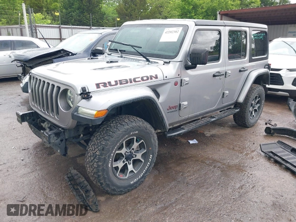 2018 Jeep Wrangler Unlimited Rubicon with VIN 1C4HJXFG4JW174603, listed as a IAAI auction lot 42202302 with 120,229 mi miles and . Bid and sale history available at DreamBid. Image 19.
