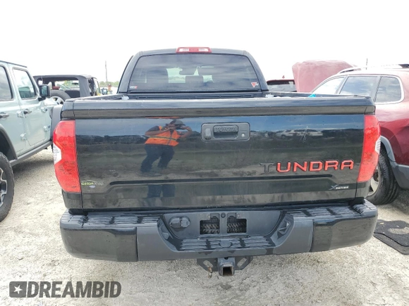2019 Toyota Tundra 2WD SR with VIN 5TFRY5F19KX250232, listed as a Copart auction lot 73811934 with 51,011 mi miles and Non Repairable. Bid and sale history available at carsss.com. Image 6.