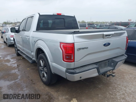 2017 Ford F-150 XL with VIN 1FTEW1CG1HKE11961, listed as a IAAI auction lot 41799866 with 264,226 mi miles. Bid and sale history available at carsss.com. Image 3.
