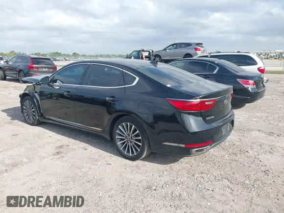 2018 Kia Cadenza Premium with VIN KNALB4J18J5120345, listed as a IAAI auction lot 42079048 with 46,371 mi miles. Bid and sale history available at carsss.com. Image 3.