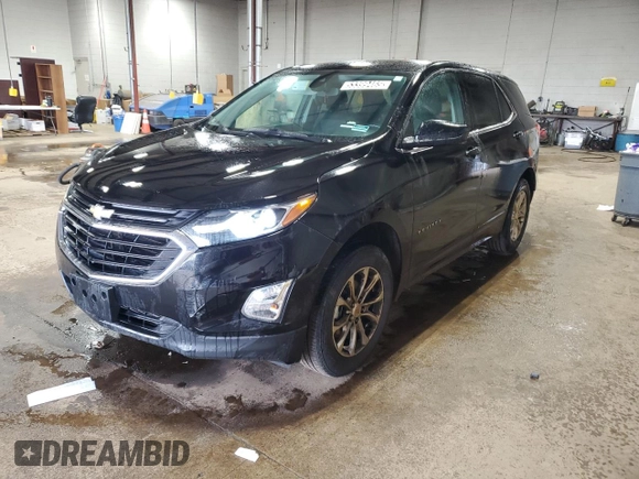 2020 Chevrolet Equinox LT with VIN 2GNAXUEV4L6207120, listed as a Copart auction lot 53399465 with 80,243 mi miles and Clean Title. Bid and sale history available at DreamBid. Image 1.