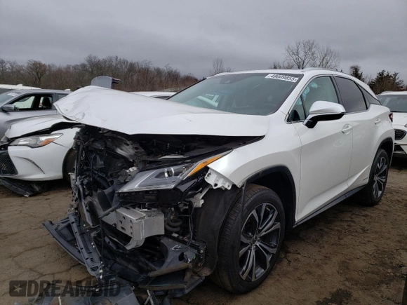 2018 Lexus RX with VIN 2T2BGMCAXJC029153, listed as a Copart auction lot 49009855 with 72,284 mi miles and Salvage Title. Bid and sale history available at carsss.com. Image 1.