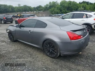 2015 Infiniti Q60 S Limited with VIN JN1CV6EKXFM870046, listed as a Copart auction lot 60286085 with 99,319 mi miles and Salvage title. Bid and sale history available at DreamBid. Image 2.