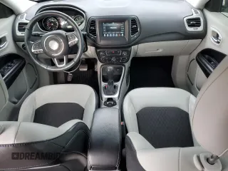 2021 Jeep Compass Latitude with VIN 3C4NJCBB6MT522725, listed as a Copart auction lot 52069125 with 54,008 mi miles and Salvage title. Bid and sale history available at DreamBid. Image 8.