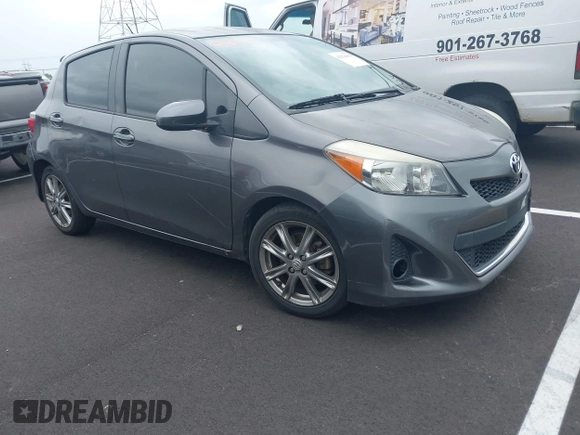 2014 Toyota Yaris L with VIN JTDKTUD38ED594008, listed as a IAAI auction lot 42114950 with 167,597 mi miles and . Bid and sale history available at DreamBid. Image 1.