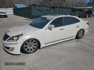 2011 Hyundai Equus Ultimate z VIN KMHGH4JF1BU041181, wystawiony jako Copart lot #48549545 z przebiegiem Nie podano mil oraz Nie do naprawy • Non repairable. Historia ofert i sprzedaży dostępna na DreamBid. Obrazek 1.