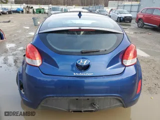 2017 Hyundai Veloster with VIN KMHTC6ADXHU305241, listed as a Copart auction lot 43567895 with 113,386 mi miles and Salvage Title. Bid and sale history available at carsss.com. Image 6.