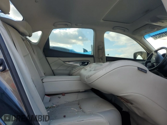 2013 Infiniti M37 with VIN JN1BY1AP6DM513757, listed as a Copart auction lot 79410424 with 0 mi miles and Salvage Title. Bid and sale history available at carsss.com. Image 10.