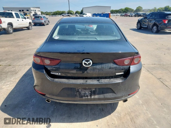 2021 Mazda 3 S with VIN JM1BPAAL1M1303601, listed as a Copart auction lot 63101125 with 82,041 mi miles and Salvage title. Bid and sale history available at DreamBid. Image 6.