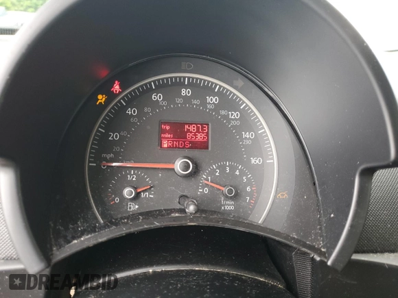 2010 Volkswagen Beetle with VIN 3VWRW3AG9AM025249, listed as a Copart auction lot 56785885 with 85,385 mi miles and Salvage title. Bid and sale history available at DreamBid. Image 9.