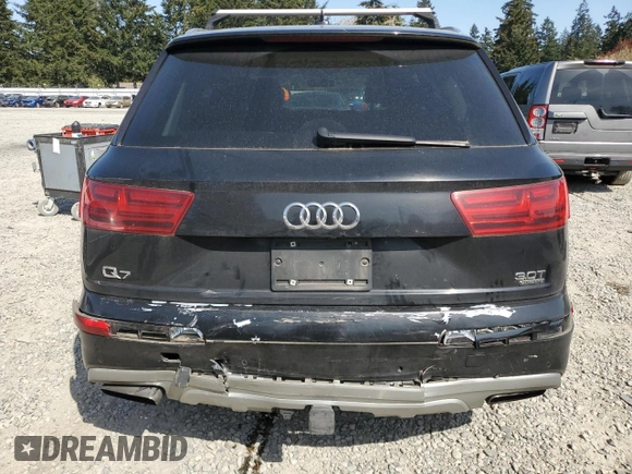 2017 Audi Q7 Premium с VIN WA1AAAF76HD000644, выставлен на аукционе Copart как лот 54451185 с пробегом 85 879 миль миль и Списание • Salvage title. История ставок и продаж доступна на DreamBid. Изображение 6.
