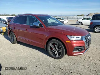 2020 Audi SQ5 Prestige with VIN WA1C4AFY3L2075203, listed as a Copart auction lot 71441424 with 23,682 mi miles and Salvage Title. Bid and sale history available at DreamBid. Image 4.