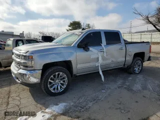 2018 Chevrolet Silverado 1500 LTZ with VIN 3GCUKSEC5JG565979, listed as a Copart auction lot 42134915 with 66,226 mi miles and Salvage Title. Bid and sale history available at carsss.com. Image 1.