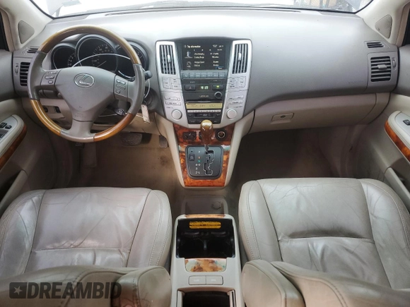 2009 Lexus RX 350 with VIN 2T2GK31U29C078161, listed as a Copart auction lot 50990845 with 230,205 mi miles and Salvage Title. Bid and sale history available at DreamBid. Image 8.