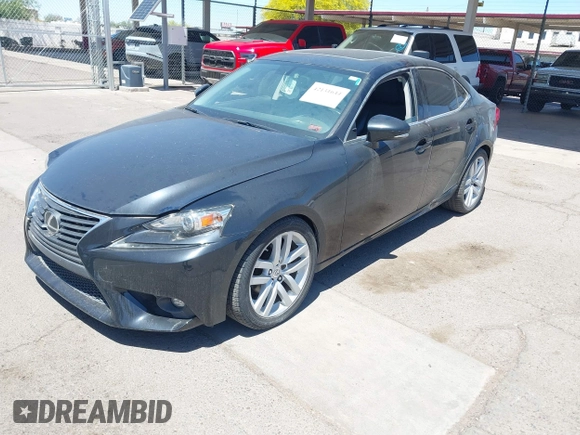 2014 Lexus IS 250 with VIN JTHBF1D22E5017576, listed as a IAAI auction lot 42131644 with 131,674 mi miles. Bid and sale history available at carsss.com. Image 17.