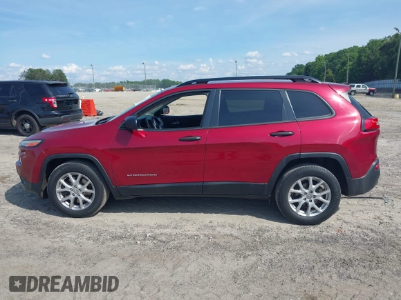2016 Jeep Cherokee Sport z VIN 1C4PJLAB8GW264586, wystawiony jako IAAI lot #42240413 z przebiegiem 157 202 mil mil oraz . Historia ofert i sprzedaży dostępna na DreamBid. Obrazek 14.