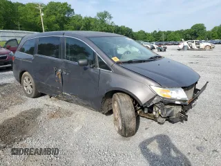 2016 Honda Odyssey SE with VIN 5FNRL5H38GB091380, listed as a Copart auction lot 55408255 with 128,974 mi miles and Salvage Title. Bid and sale history available at DreamBid. Image 4.