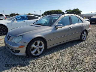 2006 Mercedes-Benz C 230 Sport with VIN WDBRF52H26A869299, listed as a Copart auction lot 63820245 with 264,629 mi miles and Salvage title. Bid and sale history available at DreamBid. Image 1.