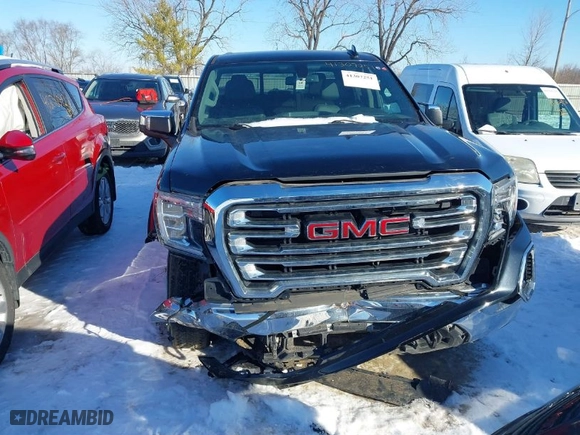 2019 GMC Sierra 1500 SLT with VIN 3GTU9DED9KG277755, listed as a IAAI auction lot 41307251 with 63,503 mi miles. Bid and sale history available at carsss.com. Image 12.