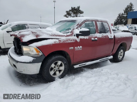 2014 Ram 1500 Express with VIN 3C6RR7KT5EG282790, listed as a Copart auction lot 44909795 with 140,218 mi miles and Clean Title. Bid and sale history available at carsss.com. Image 1.