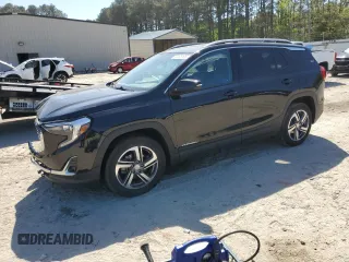 2021 GMC Terrain SLT z VIN 3GKALPEV0ML342330, wystawiony jako Copart lot #54408125 z przebiegiem 55 411 mil mil oraz Szkoda całkowita • Salvage title. Historia ofert i sprzedaży dostępna na DreamBid. Obrazek 1.