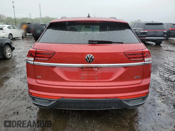 2021 Volkswagen Atlas SE with VIN 1V2KC2CA3MC204438, listed as a Copart auction lot 56788705 with 46,734 mi miles and Clean title. Bid and sale history available at DreamBid. Image 6.