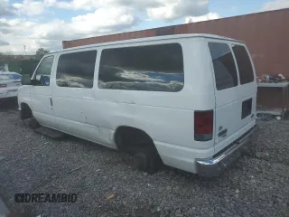 2008 Ford Econoline Passenger XL with VIN 1FBNE31L58DB04686, listed as a Copart auction lot 79701724 with Not Provided miles and Salvage Title. Bid and sale history available at carsss.com. Image 2.