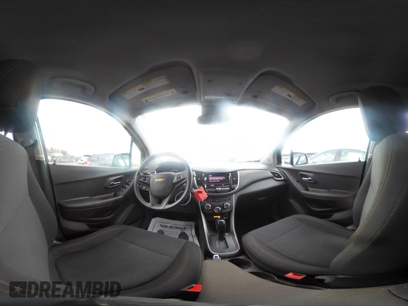 2020 Chevrolet Trax LS with VIN KL7CJKSB4LB074838, listed as a IAAI auction lot 41909289 with 77,471 mi miles. Bid and sale history available at carsss.com. Image 18.