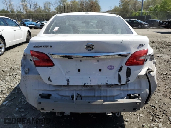 2019 Nissan Sentra S with VIN 3N1AB7APXKY315421, listed as a Copart auction lot 50919995 with 110,291 mi miles and Salvage Title. Bid and sale history available at carsss.com. Image 6.
